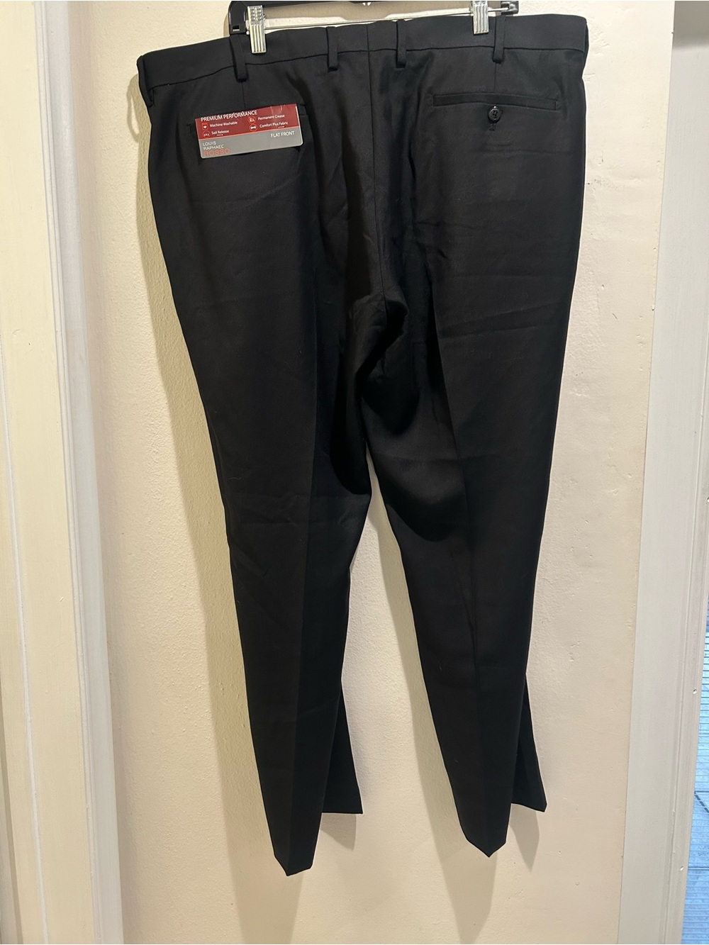 Louis Raphael Men's Black Dress Pants Size 42/30